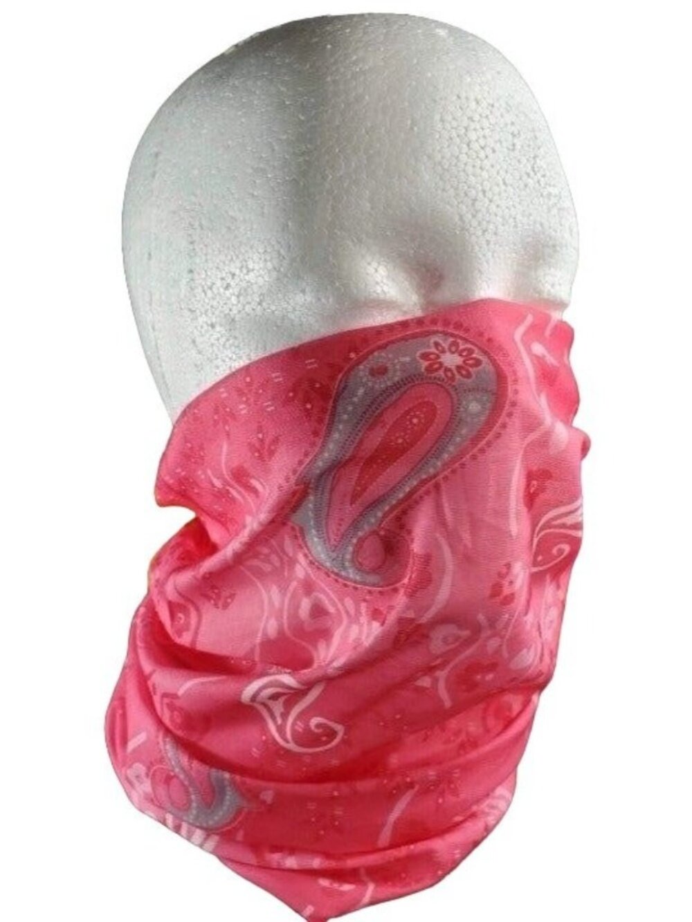 Paisley Head Wrap Scarf Hairband Gaiter Ski Mask Seamless Bandana Head Turban